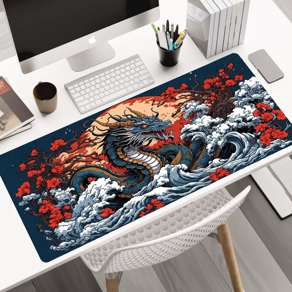 Office Desk Tech Accessories - Büyük Ejderha Mousepad Oyuncu Ofis Mouse