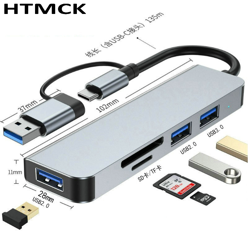 Docking Station Usb C - 8'i 2'de USB C Hub Çoklu