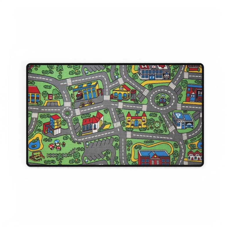 Office Desk Tech Accessories - Sokaklarda sihirli Playmat fare halı oyun