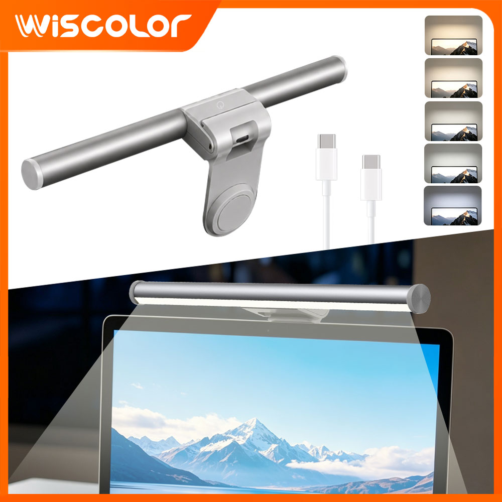 Office Desk Tech Accessories - RGBIC Led Işık Kurulumu Kısılabilir Monitör