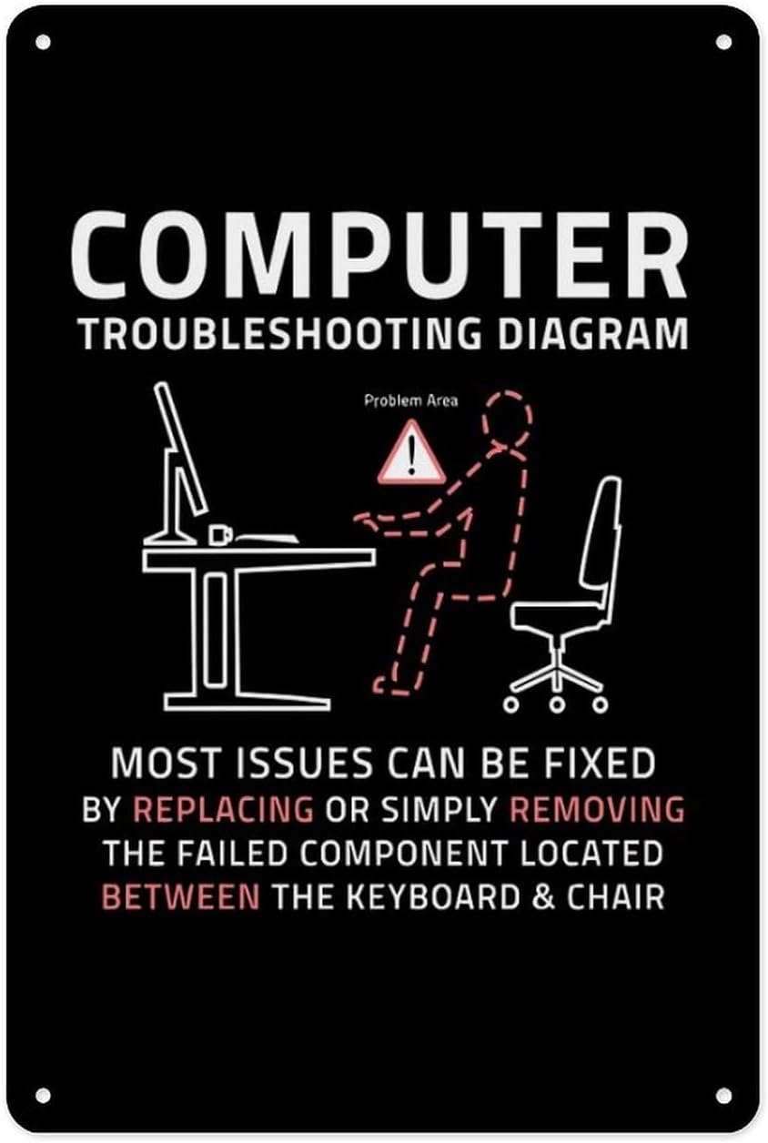 Metal Tabela 8X12 Inç - Komik  - Office Of Tech incelemesi ve fiyatı