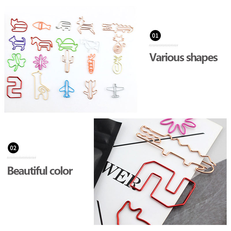 30 adet Kawaii ataşlar yer imi - Office Desk Tech Accessories incelemesi ve fiyatı