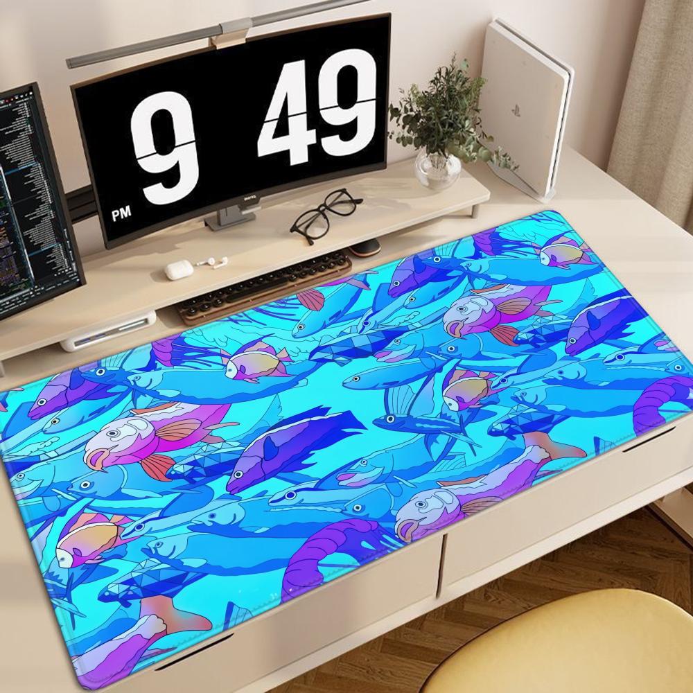 HD Baskılı Balık Desenli Kauçu - Office Desk Tech Accessories incelemesi ve fiyatı